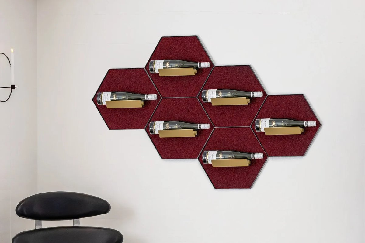 Wall mounted bioethanol fireplaces placed on the wall in modern interior