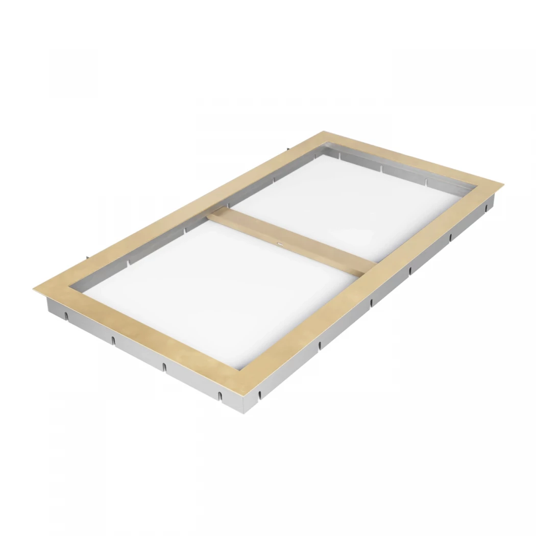 Vinorage glassluke til vinkjeller med motor - 640 x 1000 mm - messing
