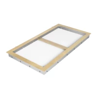 Vinorage glassluke til vinkjeller med motor - 800 x 1500 mm - svart stål