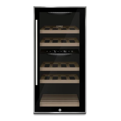 CASO WineComfort 24 Black vinkjøleskap fra CASO Design