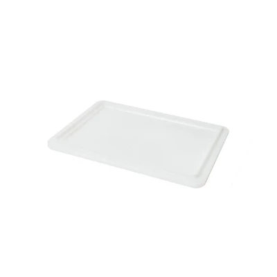 Lokk til Pizzahævingsboks - 30x40 cm | Kjøp her Lokk til pizzadeig heveboks i klar hvit plast - måler 30x40 cm
