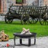 Viking bålpanne i stål