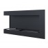 Venstrevendt innebygd etanolpeis 90cm