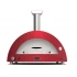 Moderno 5 Pizzaer Rød Hybrid Alfa Forni