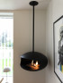Svart Cocoon Aeris fra Cocoon Fire med svart stang