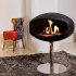 Cocoon Pedestal fra Cocoon Fire i matt svart