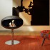 Cocoon Pedestal fra Cocoon Fire i matt svart