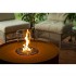 Planika Galio Fire Pit Corten Automatisk utendørs gasspeis