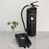 Nordic Flame Brannslukningsapparat 6 kg - Svart Klassisk