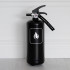 Nordic Flame Svart Brannslukningsapparat Klassisk 2 kg
