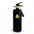 Nordic Flame Brannslukningsapparat 2 kg - Svart med gullemblem