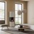 Planika Rock Daze og Laurent automatisk BEV biopeis med Dekton ramme i marmorlook