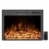 ScandiFlames Electric Pyrope 77 cm peisinnsats for innbygging i vegg eller gammel peis